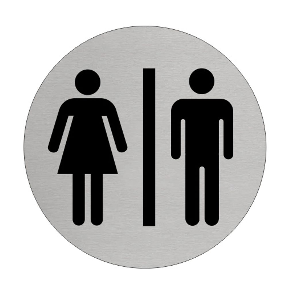 CombiCraft Toilettenschild "Herren & Damen" für Produktbild 