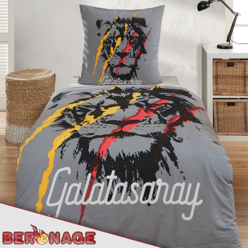 Galatasaray Istanbul RAMS-Park Bettwäsche Linon / Renforcé | Kinderbettwäsche 135x200 (Mädchen) | Bettwäsche | Schlafen & Träumen | by BERONAGE Galatasaray Istanbul RAMS-Park Bettwäsche Linon / Renforcé | Kinderbettwäsche 135x200 (Mädchen) | Bettwäsche | Schlafen & Träumen | by BERONAGE