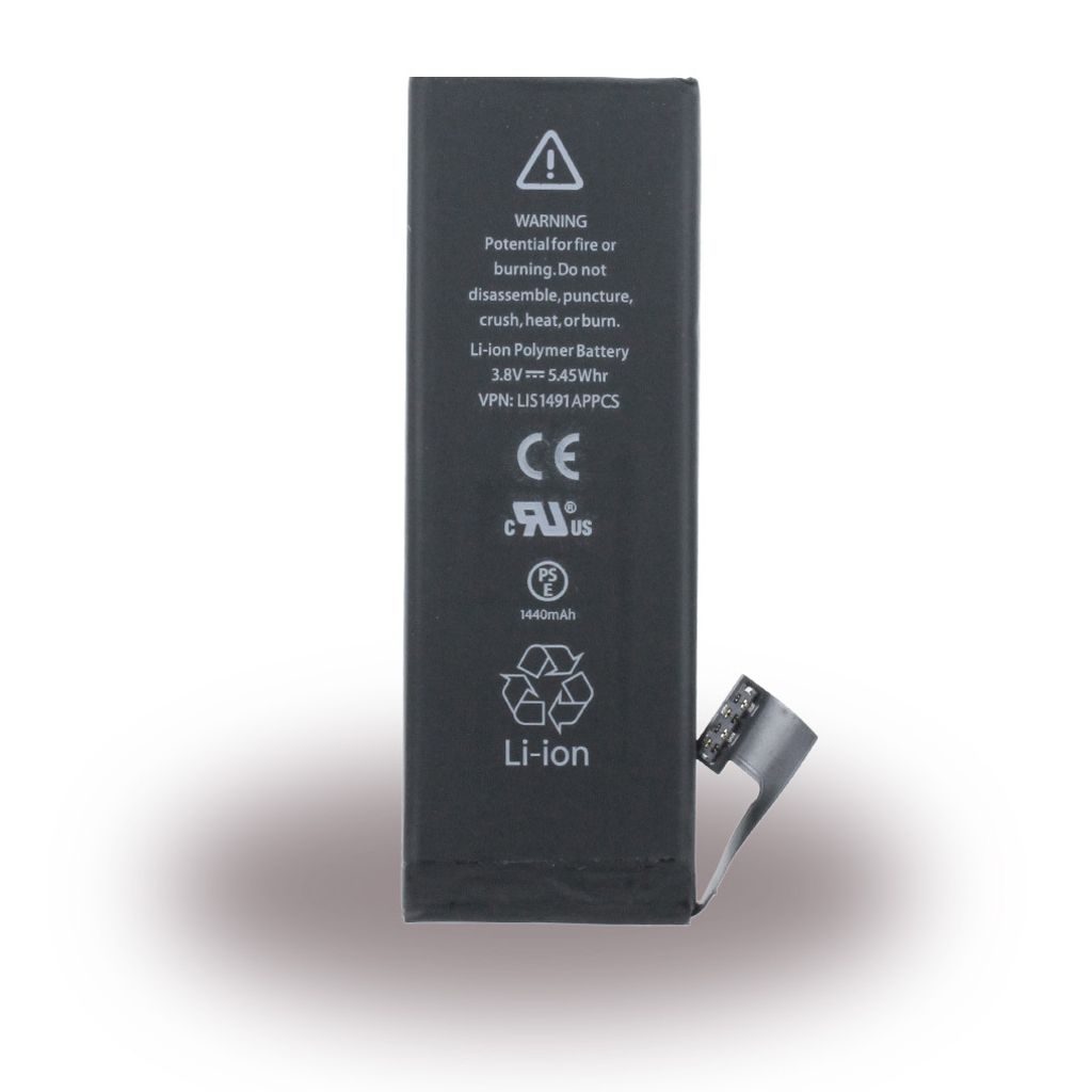 Qualitäts Zubehör - APN616-0613 - Lithium Ionen Polymer Akku - Apple iPhone 5 - 1440mAh