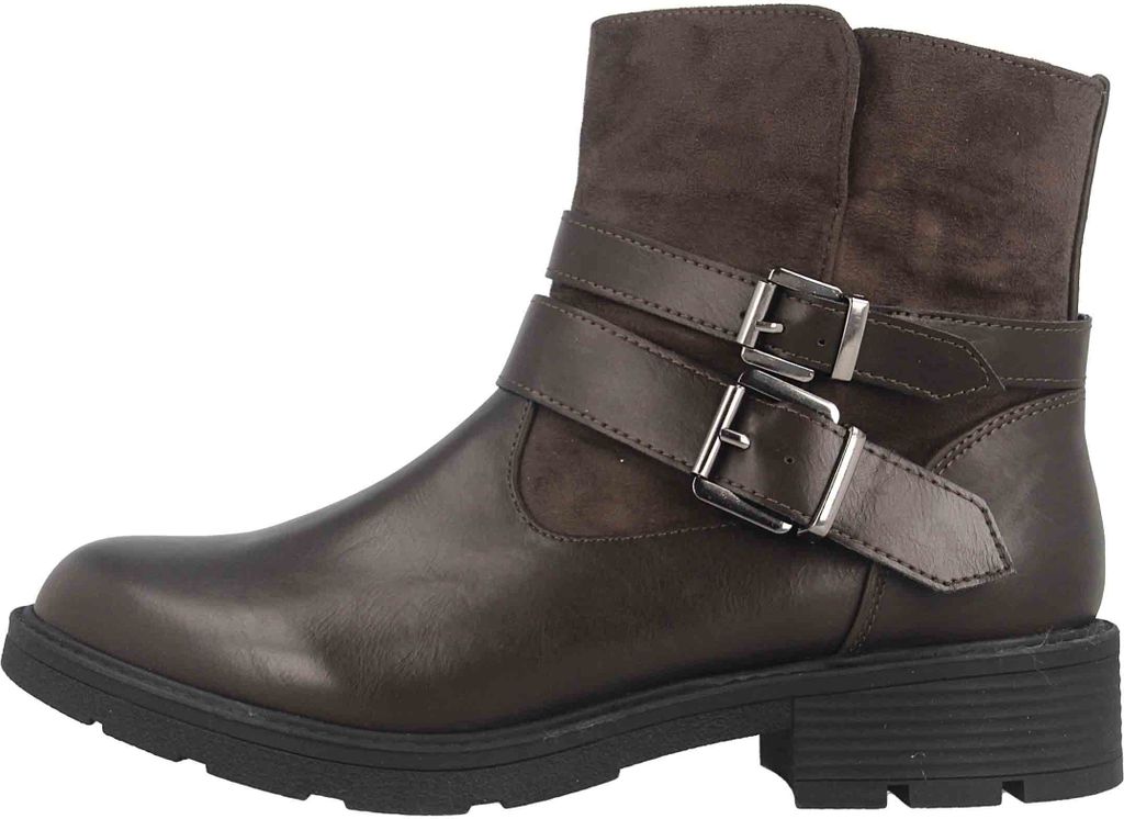 Fitters Footwear Stiefeletten in Übergrößen Grau 2237218 Laia Grey große Damenschuhe