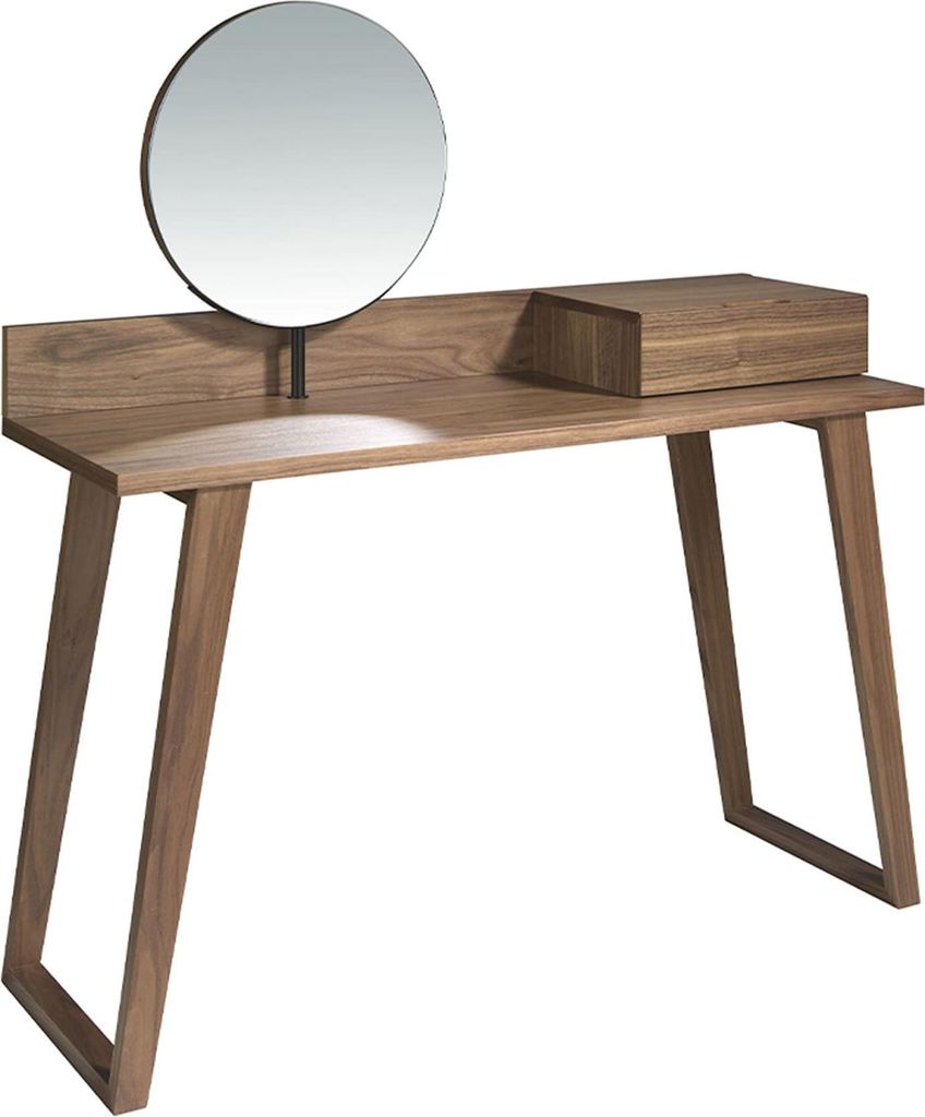 Angel Cerdá Schminktisch aus Nussbaumholz mit Spiegel 7000