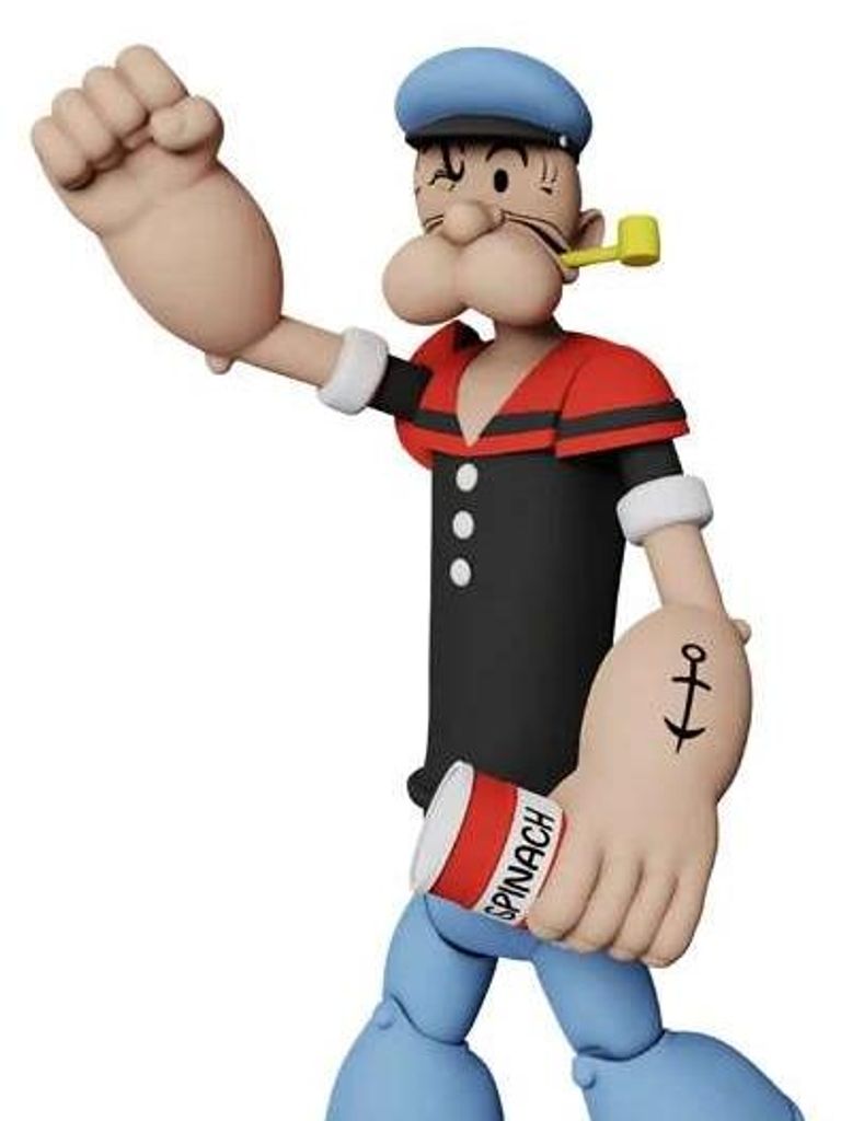 Popeye Power Stars Popeye 12 cm Produktbild 
