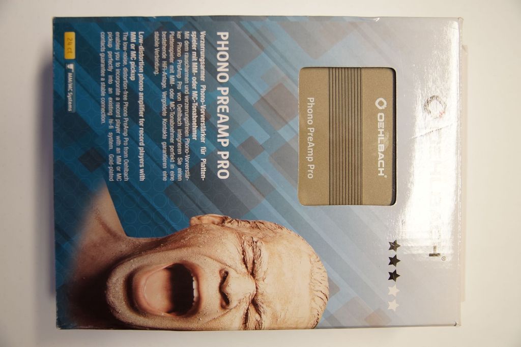 Oehlbach Phono Preamp Pro Préamplificateur pour MM / MC Image du produit 