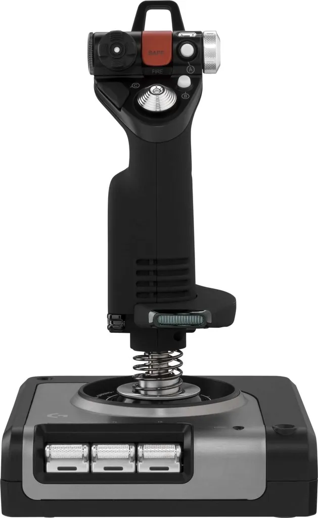 Logitech G Saitek X52 Pro Flight System Manette de Simulation PC Noir - 10