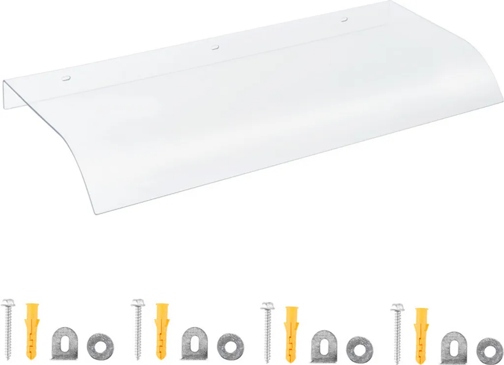 Pensilina TolleTour 40x80cm per Porta Ingresso - Protezione Parete Top