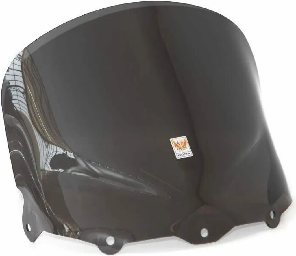 Pare-brise ISOTTA 345x365mm fumée foncée ultra-résistant pour YAMAHA