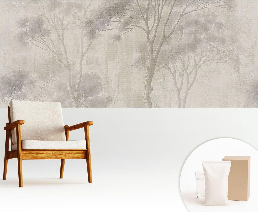 Fototapete - 250x104 cm - Tapete - Wandtapete - Wandbilder - Dekofolie - Tapete Folie - Wand - Dekoration - Wohnzimmer - Stilvolle Harmonie