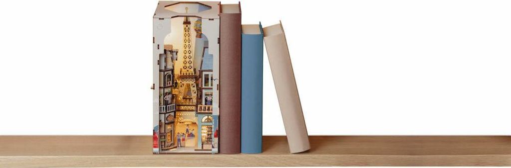 Book Nook REVELL Paris – REV00539 – Diorama Miniature Pour Bibliothèque – Neuf