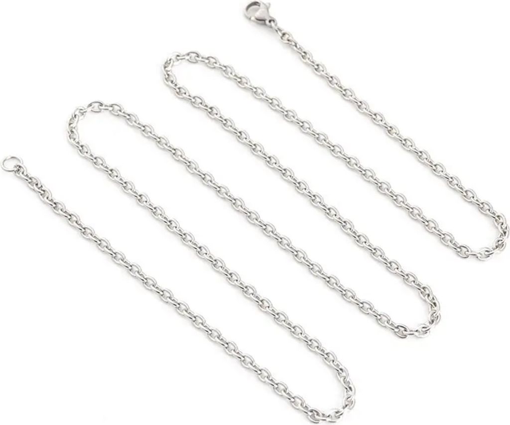 Chaîne TA-34578 en Argent - Élégance Minimaliste KP34578 Image du produit 