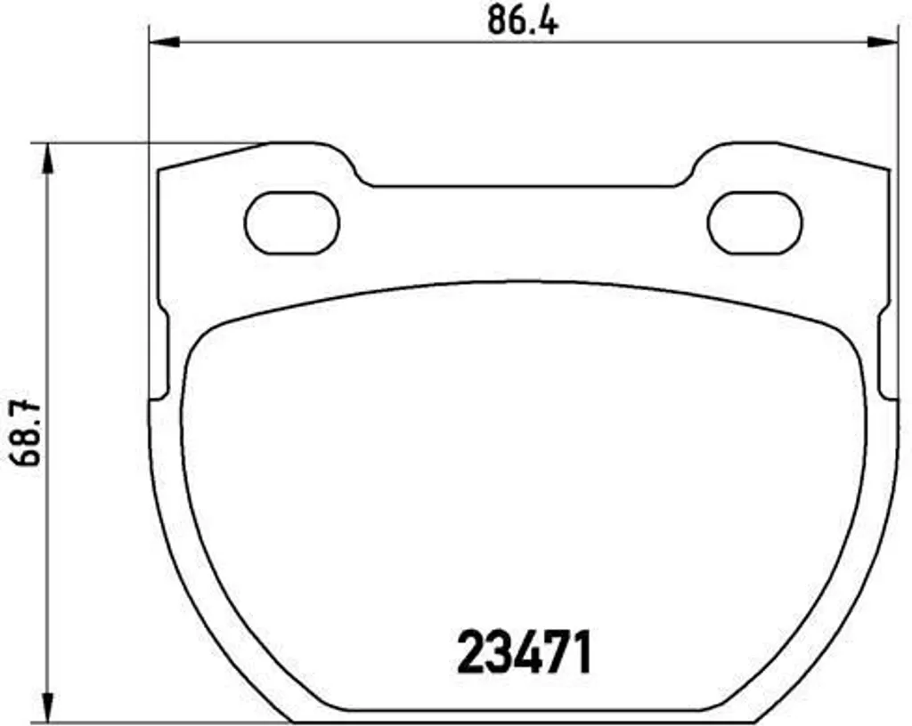 Plaquettes de frein tout-terrain Brembo P 44 007 Defender L316 OE
