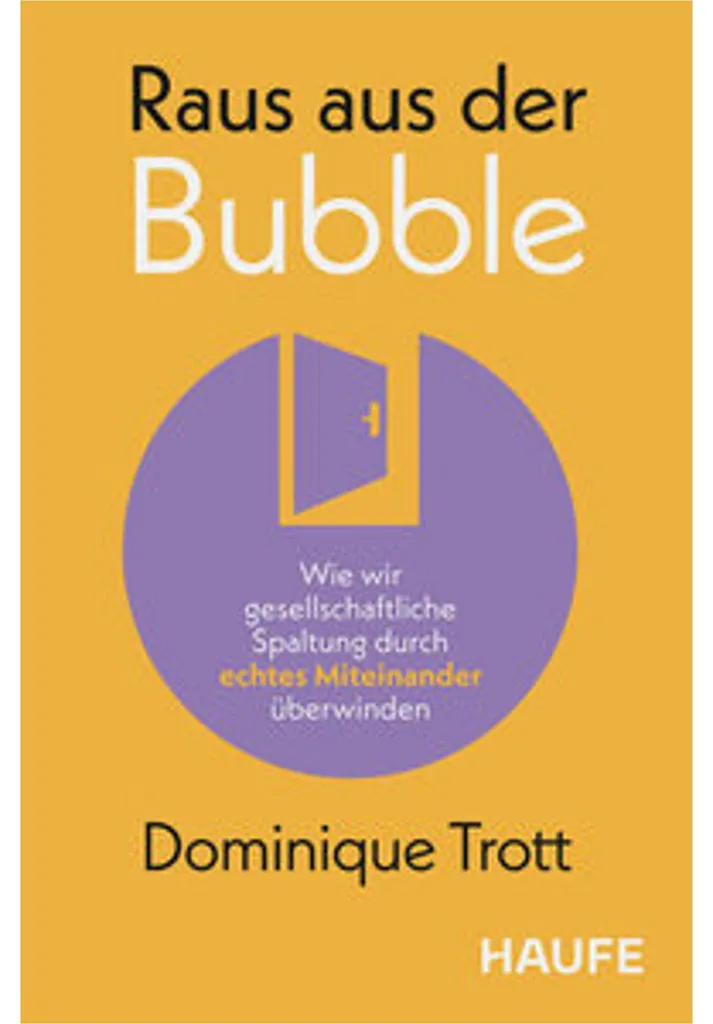 Raus aus der Bubble : jeu de réflexion avec plateau et cartes de débat