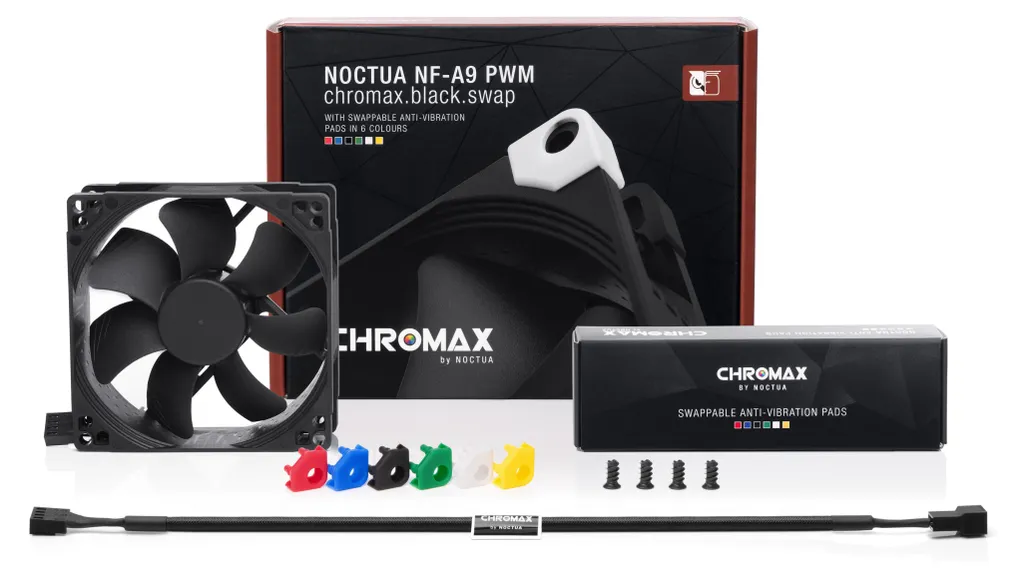 Ventilateur de boîtier 92mm Noctua noir pour PC compact - 3