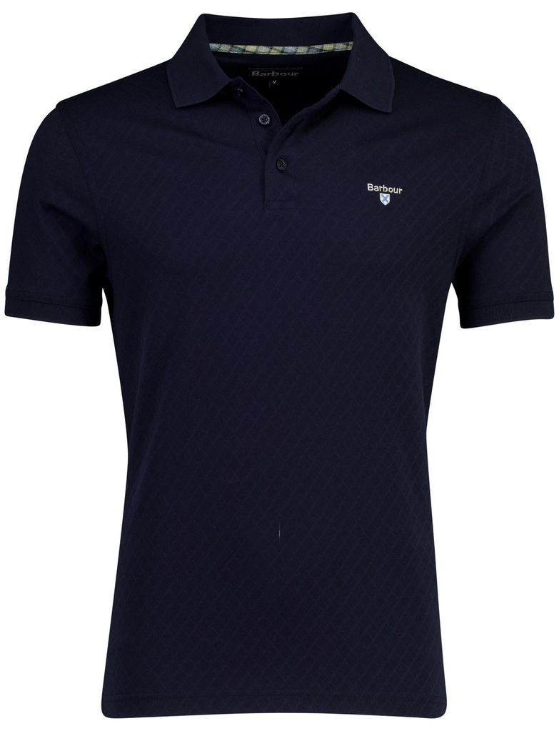 Barbour Marine-Poloshirt mit Struktur Tailored Fit