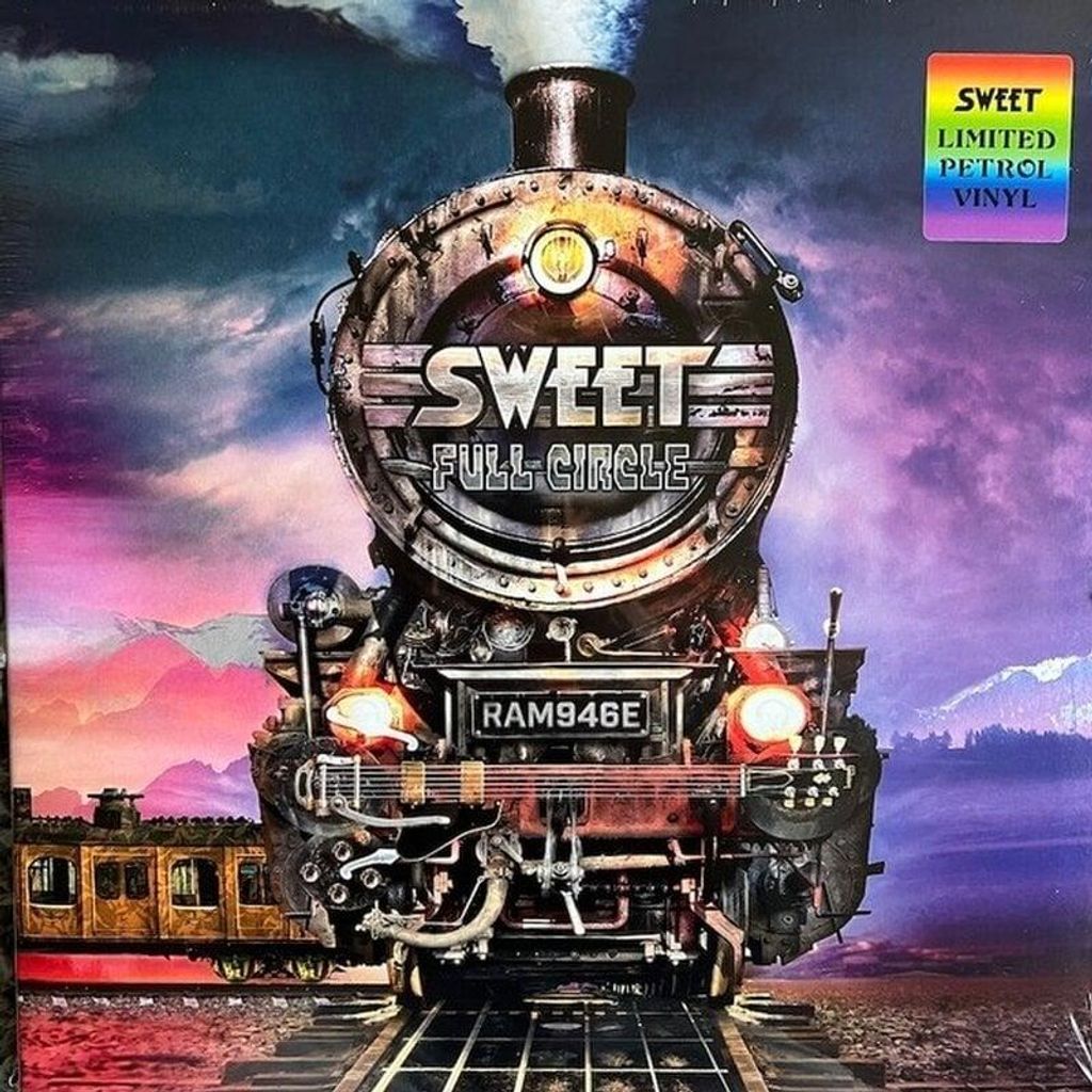The Sweet - Full Circle (Deluxe/Limited Edition) (Petrol Coloured) (LP)