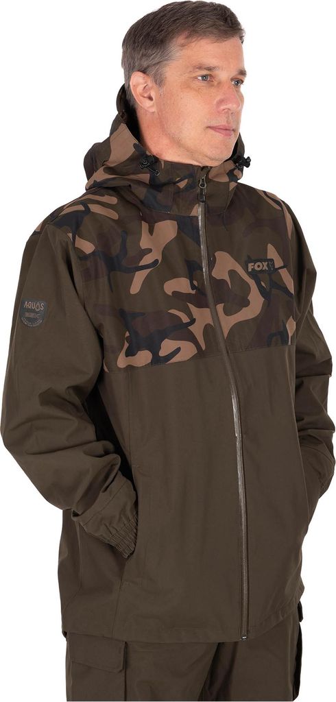 Fox RS25K Khaki / Camo Std Jacket - L Jacke