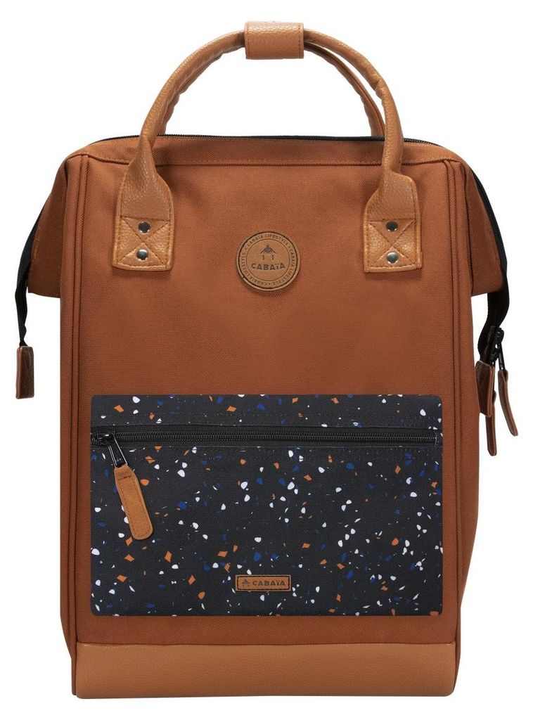 Cabaïa Adventurer Medium Turin cognac - Rucksack Produktbild 