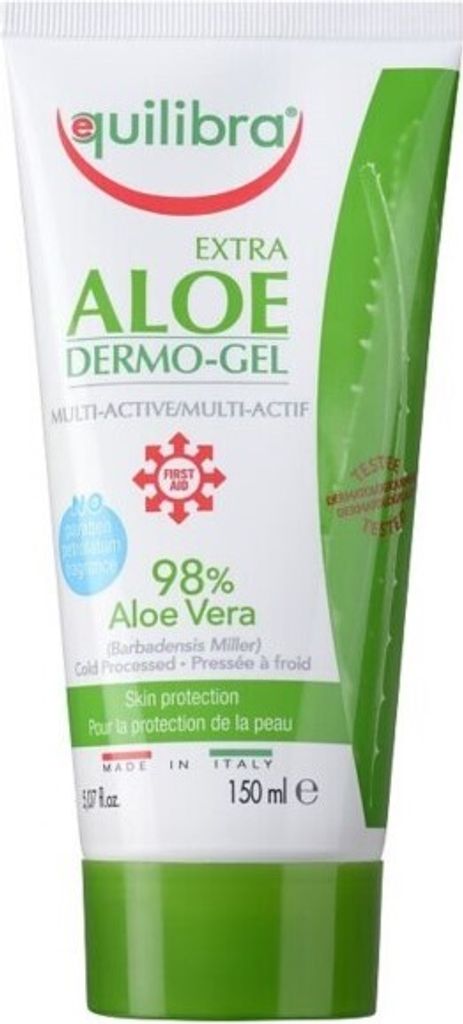 Gel d'aloès Equilibra Dermo Extra Multi-Active, 150 ml. Image du produit 