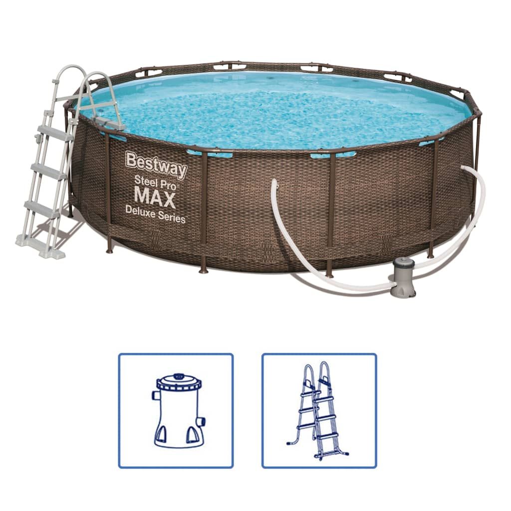 Steel Swimmingpool-Set Rahmen Bestway Max Pro