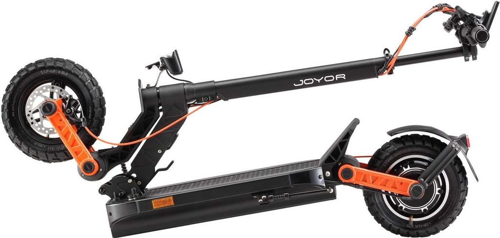Joyor S5 PRO – Reifen und Federung Detail