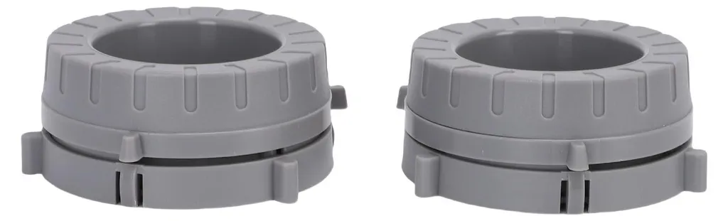 Adaptateurs NAB Hub gris pour magnétophone à bobines Tascam 1/4 pouce