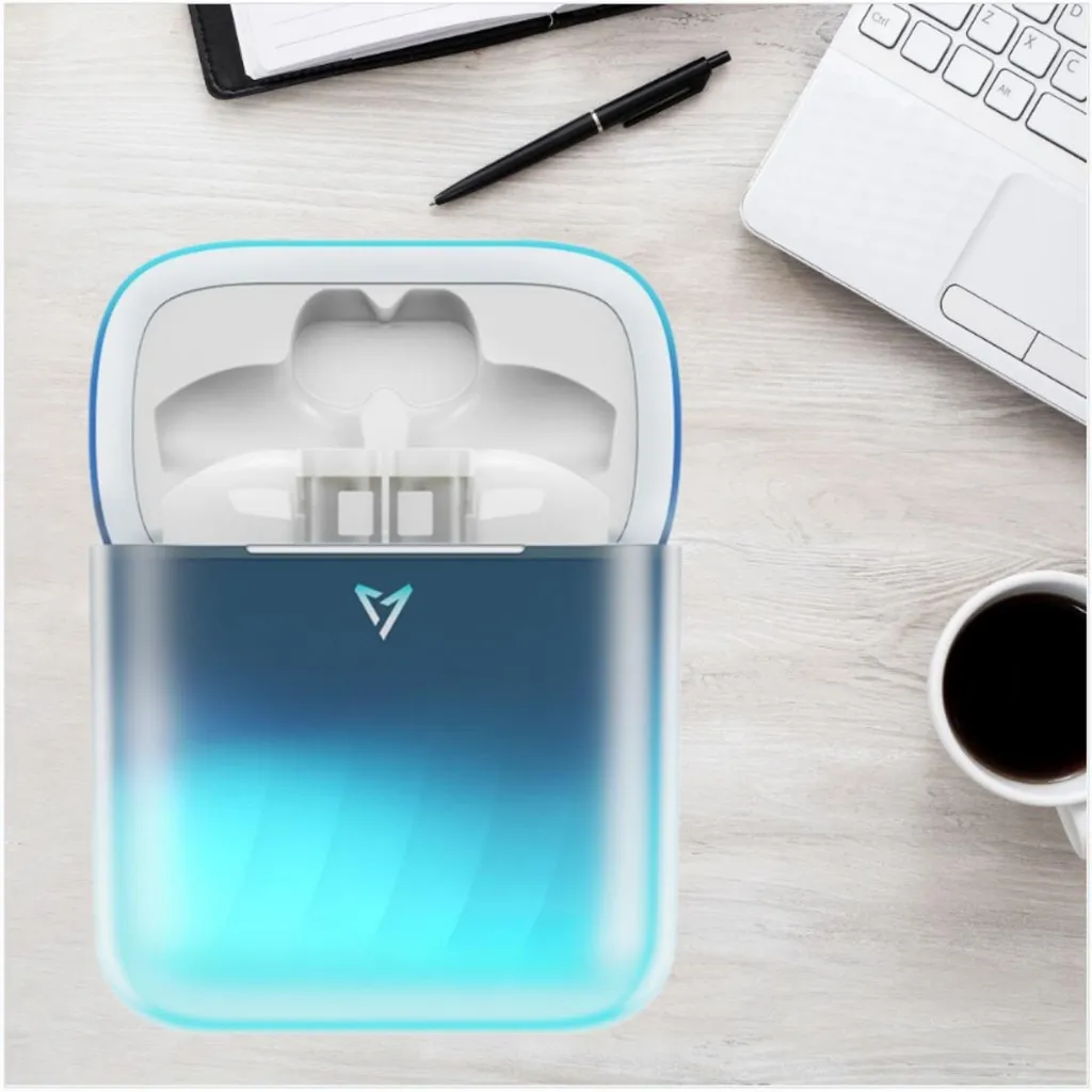 Écouteurs pour le sport INF Night Glow ANC Blancs format de poche - 5