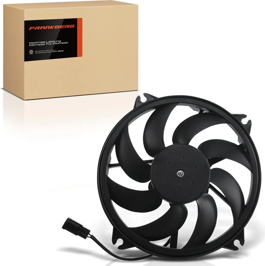 Ventilateur Radiateur Frankberg Sans Cadre pour Peugeot 307 et C4 LA