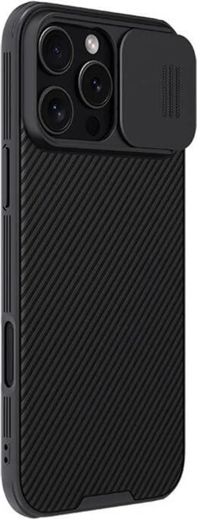 Custodia Nillkin CamShield Pro iPhone 16 Pro Nero - Protezione Fotocamera - 15