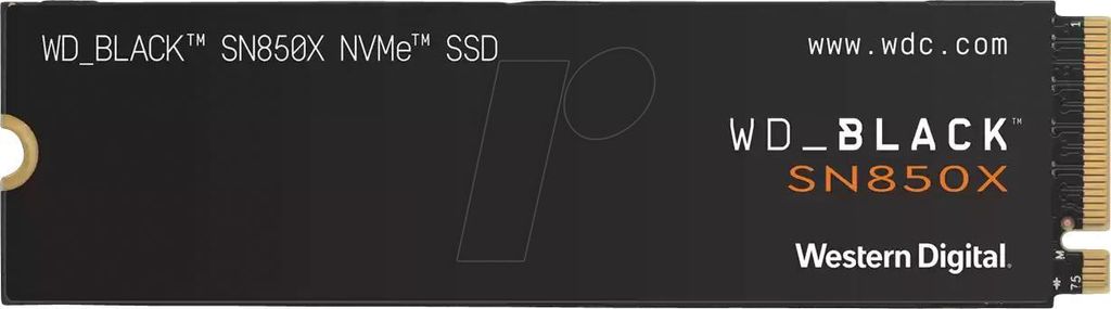 HDSSD M.2 8 TB WD Black™ SN850X NVMe Produktbild 