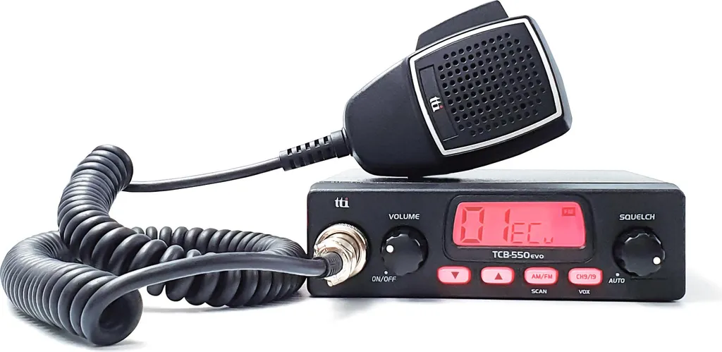 TTi TCB-550 EVO Radio CB 12-24V: Affidabilità DSS e VOX per Camion