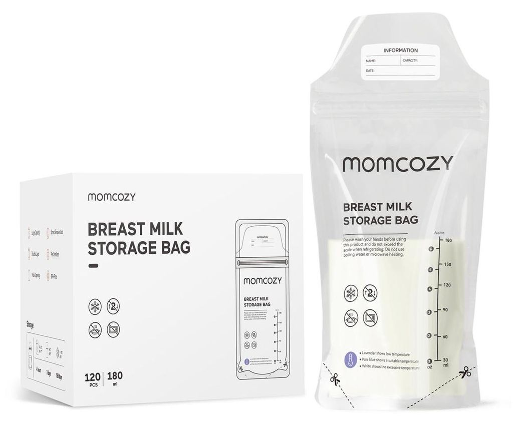 Momcozy MS005-NA00NB, Skladovací sáček na mléko, 500 ml, Obrázek produktu 
