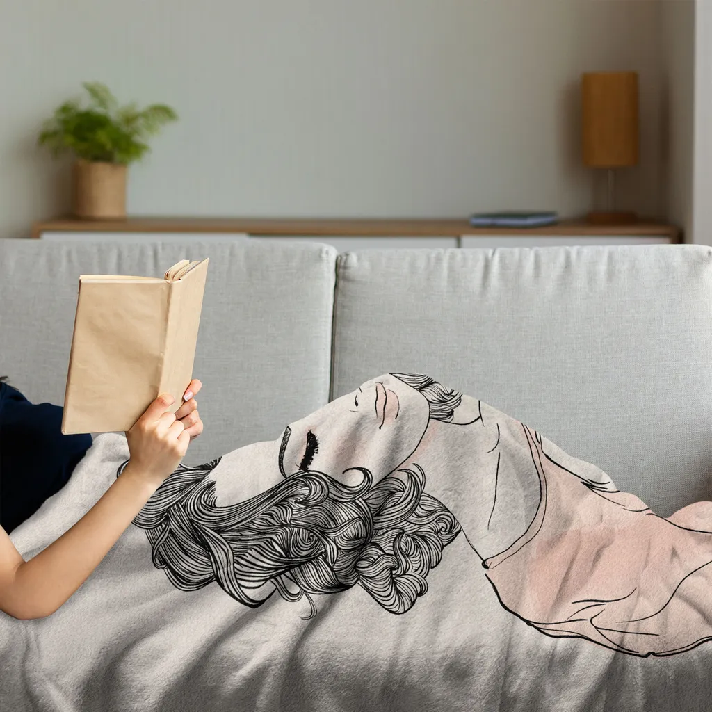 Coperta In Flanella Stampa Mucca 100x130 Cm - PiccoCasa - Morbida 300g/m² Per Divano E Letto