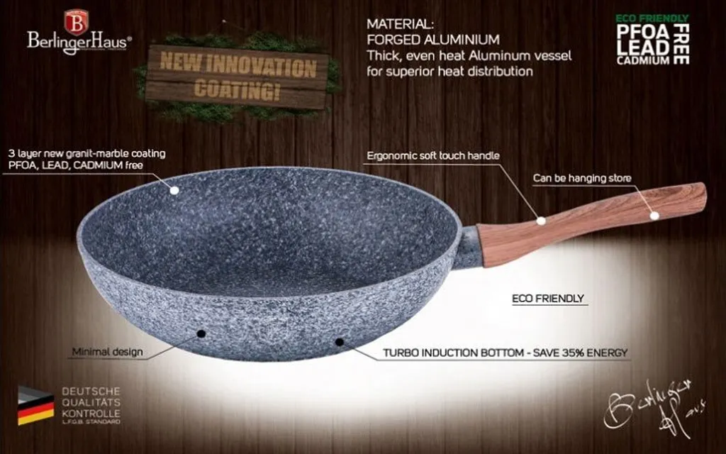 Set Padelle Berlinger Haus BH1214 Forest Line - Specifiche e Offerta - 5
