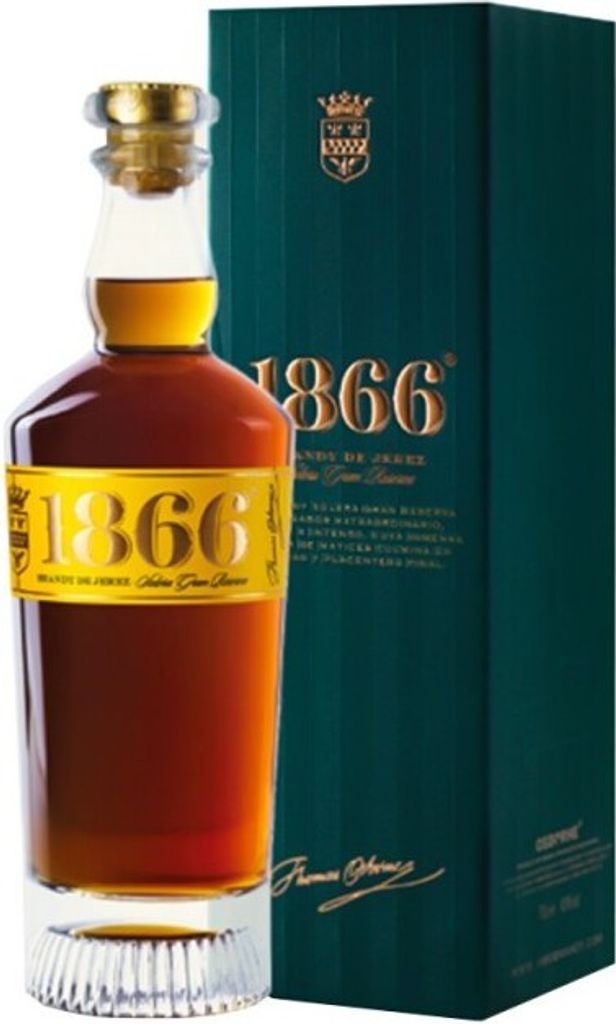 Brandy 1866 Gran Reserva Weinbrand Spanien 70.00 cl 40.0 %