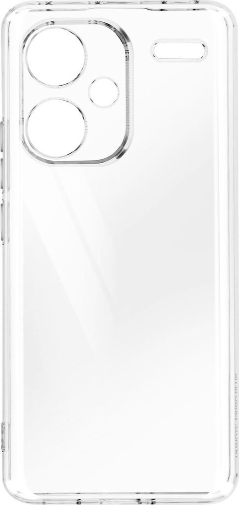 Avizar, Hülle für Xiaomi Redmi Note 13 Pro Plus, Silikon, Kamera geschützt, Transparent