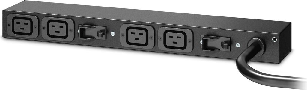 APC Rack PDU, Basic, 0U/1U, 220-240V, 32A, (4) C19, Obrázek produktu 