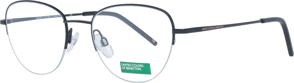 Monture de Lunettes de Vue Homme et Femme Benetton BEO3024 Noir et Or