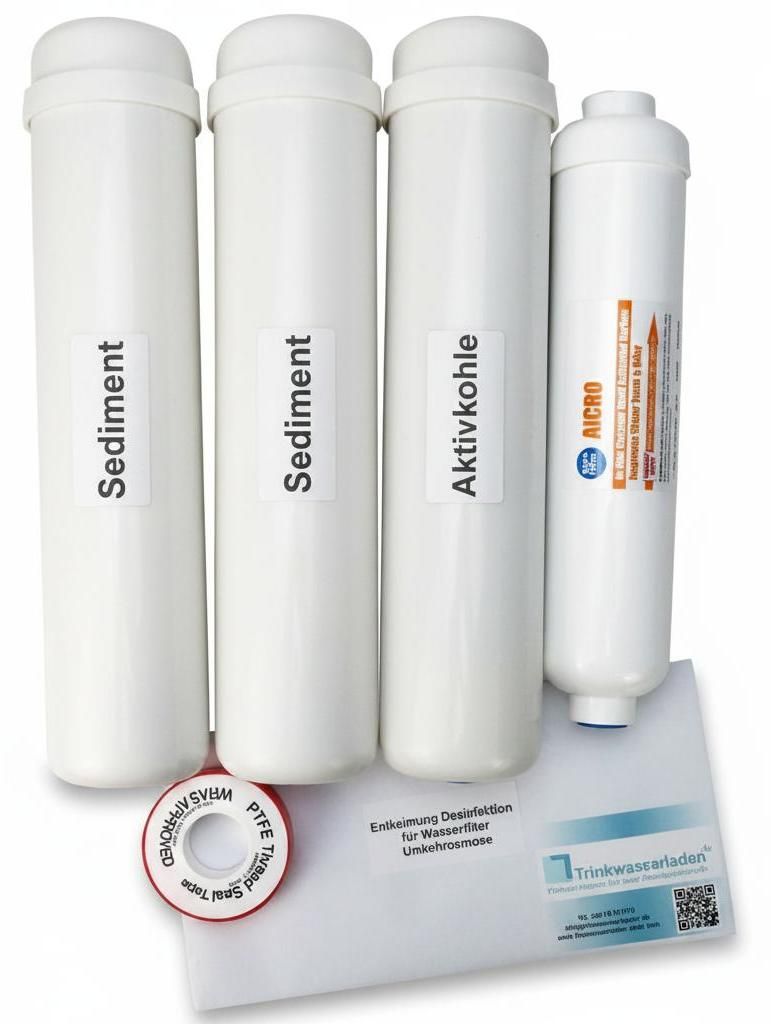 Umkehrosmose Anlage Filter CM 1R3 10 Zoll Inline