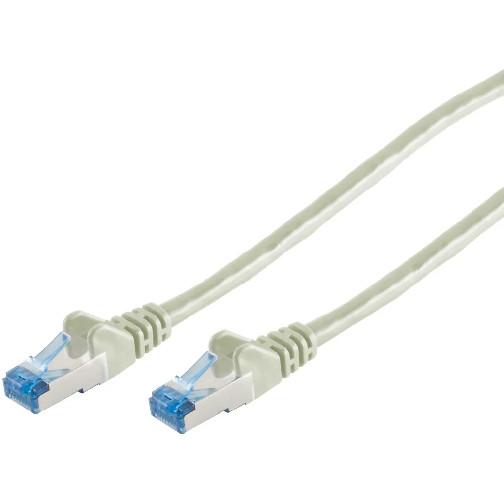 Câble patch Cat6A S/FTP PIMF de 15m blindé pour un réseau Ethernet stable