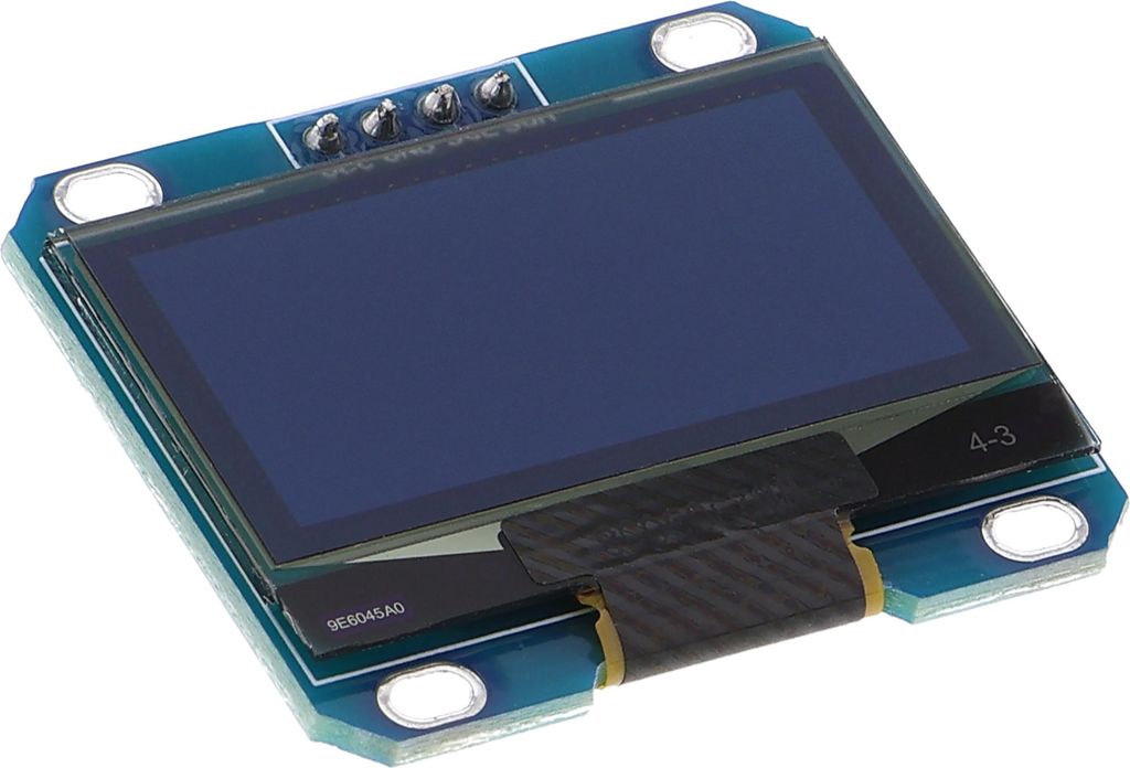 OLED - 1.3", 128x64, VGSS, I2C, mit weißer Schrift