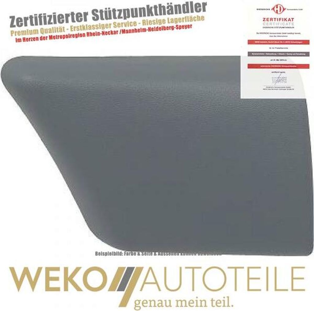 Zier Schutzleiste Kotflügel vorne links DIEDERICHS 4011665 für CITROËN