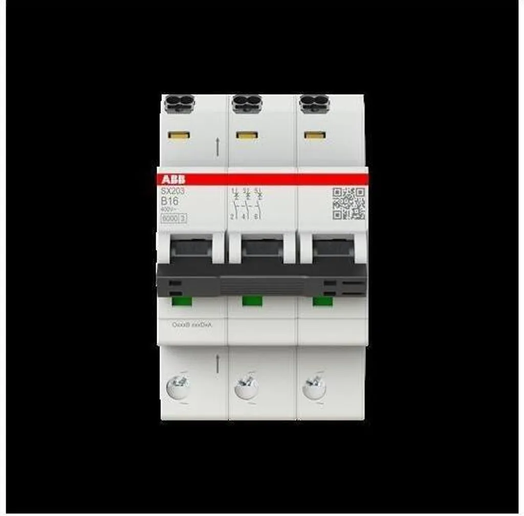 Évitez les pannes électriques avec le disjoncteur ABB SX203-B16 6kA