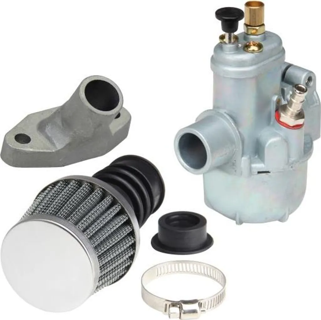 Kit Carburateur 15mm avec Pipe et Filtre à Air Zündapp KS 50 CS - Citomerx