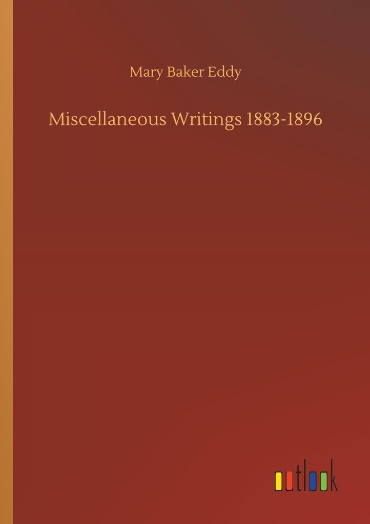 Miscellaneous Writings 1883-1896