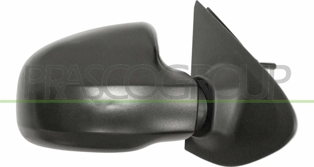 Rétroviseur droit 963017220R compatible Logan et Sandero - Noir ABS