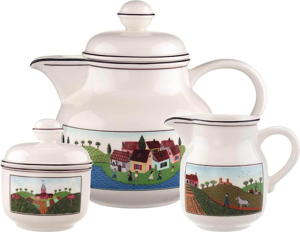 Villeroy & Boch Design Naif Tee-Set 3-teilig