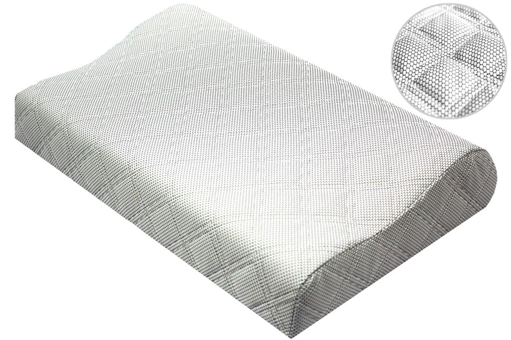 Wasserdichter Bezug 50x30 cm für orthopädische Kissen – Produktbild 