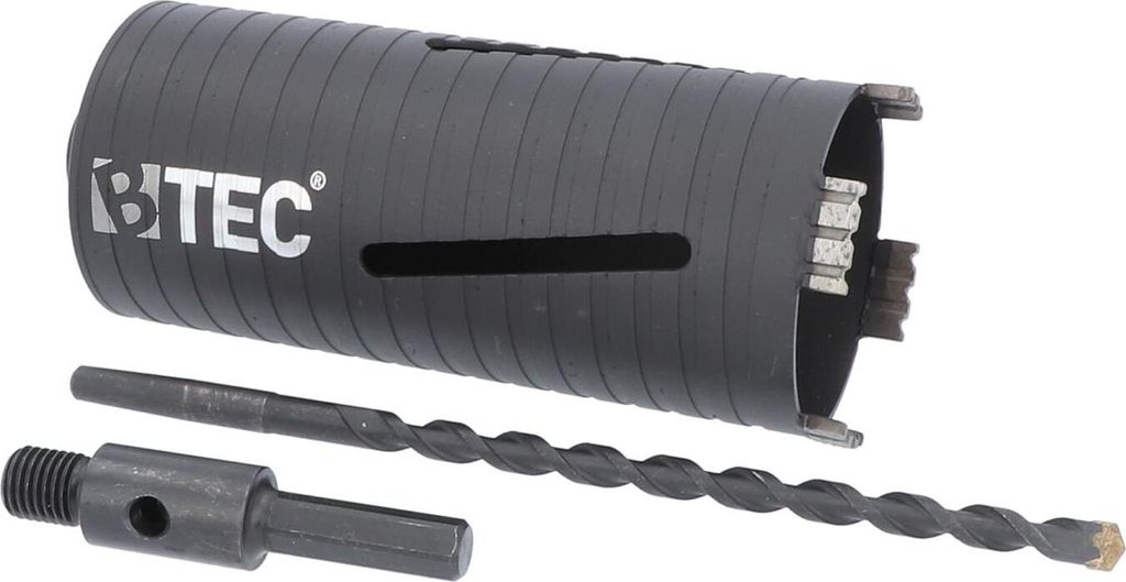 NEXT GENERATION Diamant Bohrkrone Beton Nutzlänge 180 mm 82 mm sechs-Kant kurz 100 mm mit Zentrierbohrer