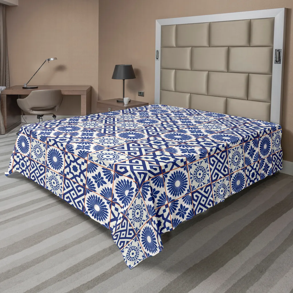 Drap de Lit Respirant Style Marocain pour une Décoration de Chambre