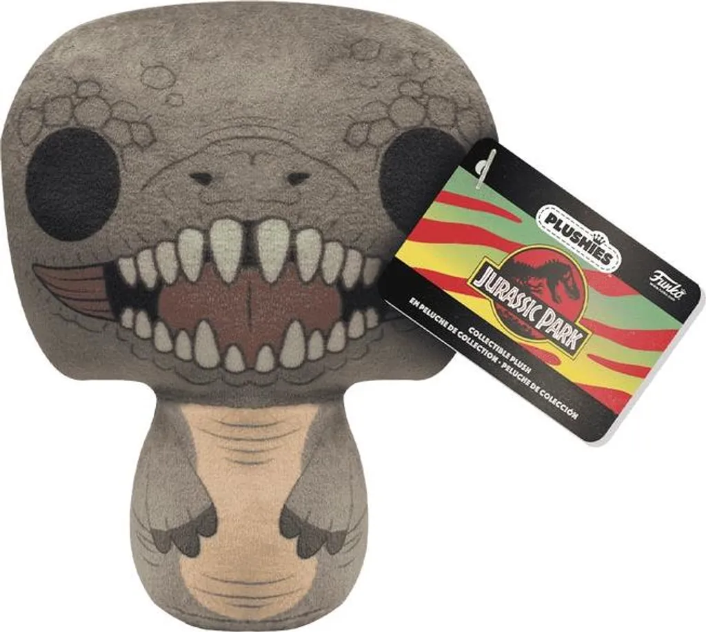 Petite Peluche T-Rex 18 cm Jurassic Park - Objet de Collection Premium