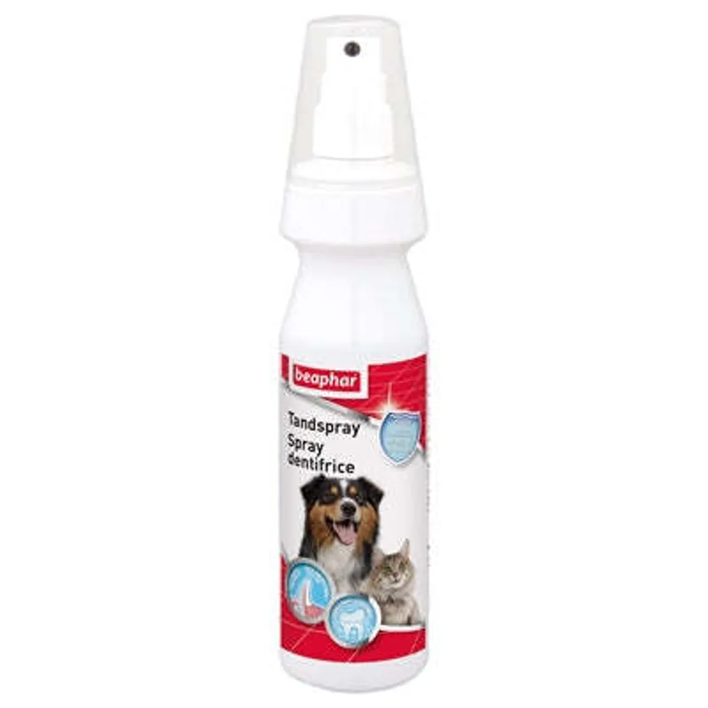 Beaphar Spray Denti 150ml per Cani/Gatti - Pulizia Senza Stress